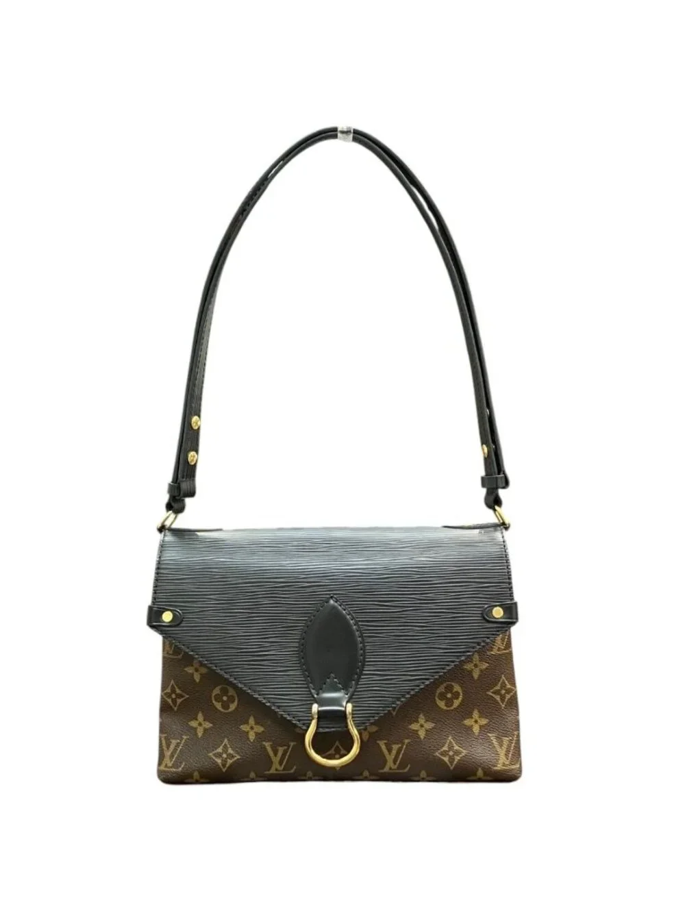 Louis Vuitton Saint Michel Monogram Epi Shoulder Bag Canvas